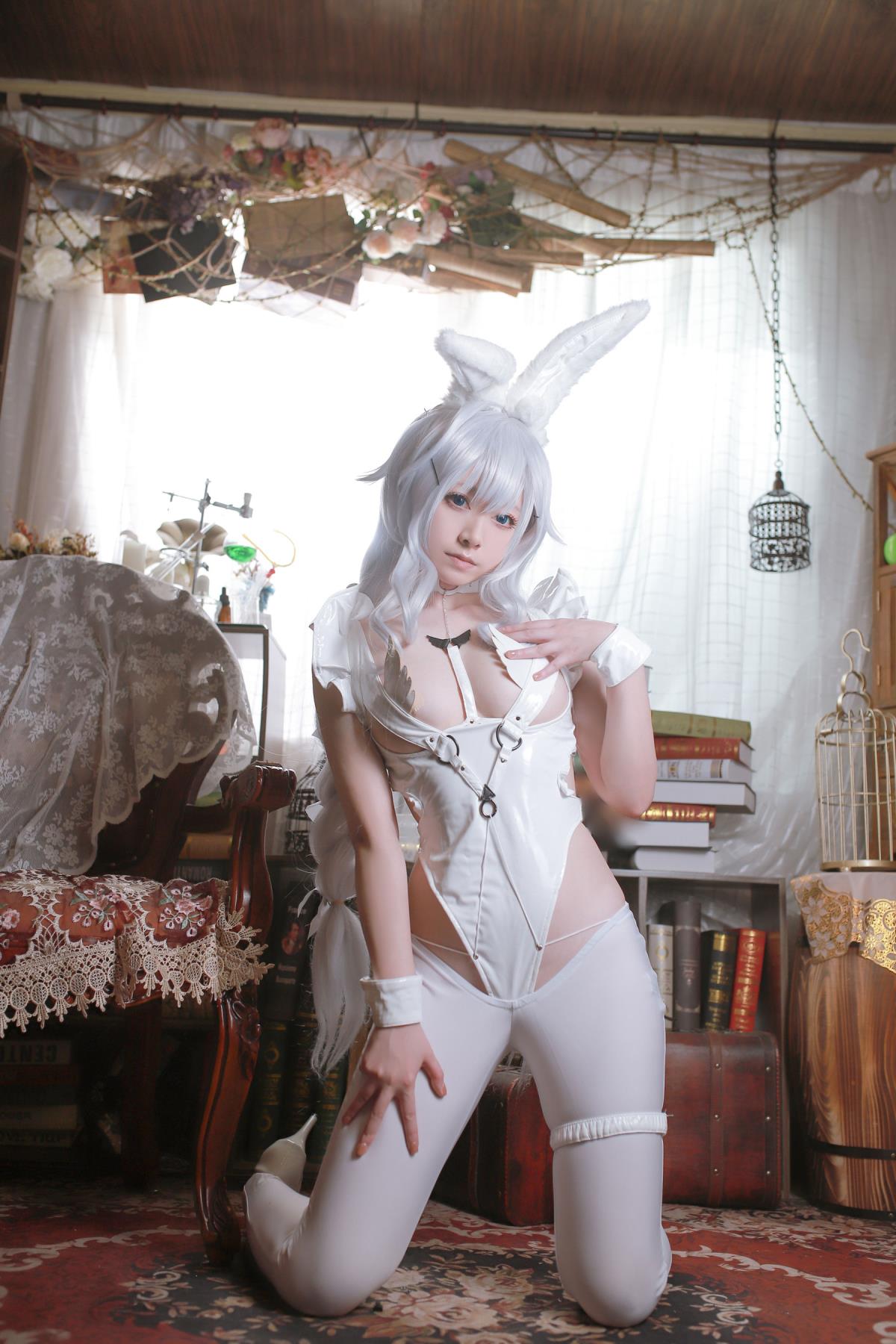 Asagiriai 愛ちゃん - 恶毒兔女郎 写真 (26P)