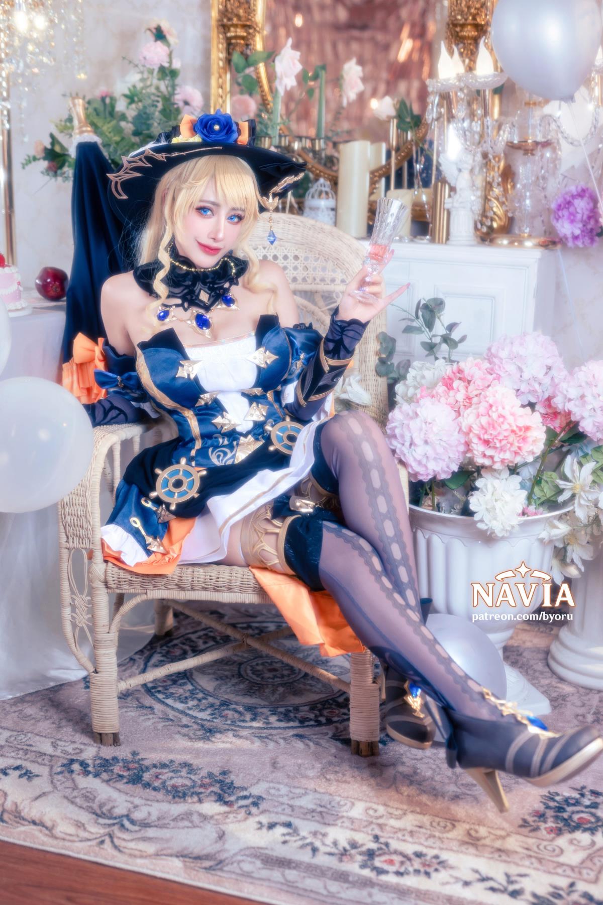 日本性感萝莉Byoru - Navia - Genshin Impact 写真 (36P)